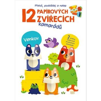 12 papírových zvířecích kamarádů Venkov (9789464228410)