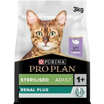 Pro Plan Cat Sterilised renal plus s krůtou 3 kg (7613033560033)