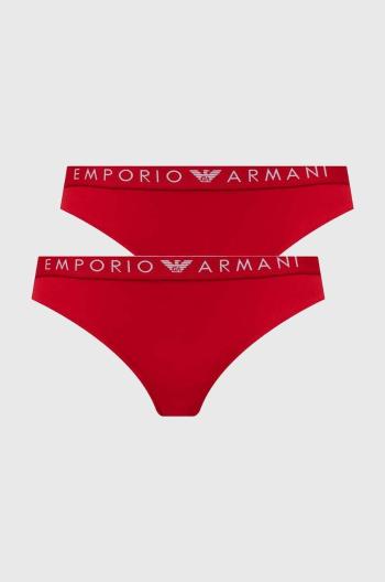 Kalhotky Emporio Armani Underwear 2-pack červená barva, 163334 4F227