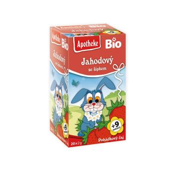 Apotheke Dětský BIO Pohádkový čaj Jahodový se šípkem 20x2 g