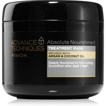 Avon Advance Techniques Absolute Nourishment hloubkově vyživující maska s arganovým olejem 375 ml