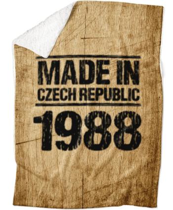 Deka Made In (rok: 1988, Podšití beránkem: ANO)