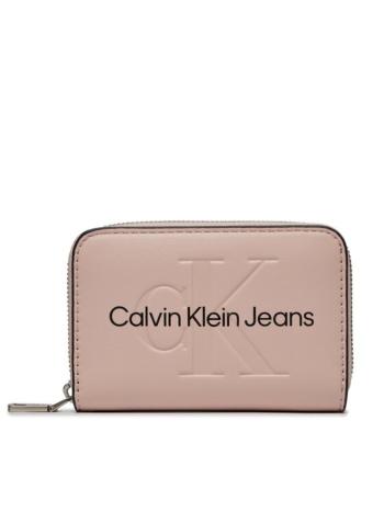 Calvin Klein dámská růžová peněženka malá