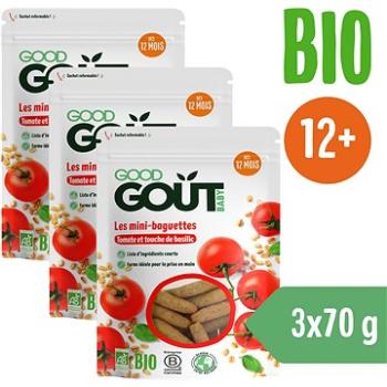 Good Gout Mini bagetky s rajčátky 3× 70 g (8594200260453)