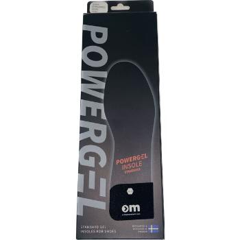 ORTHOMOVEMENT POWER GEL INSOLE STANDARD Gelové vložky do bot, černá, velikost