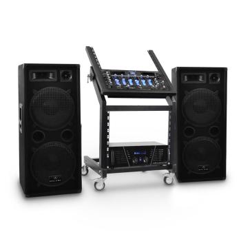 Electronic-Star DJ PA sada Rack Star Series „Mars Flash Bluetooth“, bluetooth