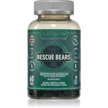 Nutrigums Rescue Bears žvýkací medvídci proti stresu 60 ks