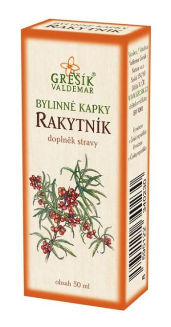 Valdemar Grešík Grešík Rakytník bylinné kapky 50 ml