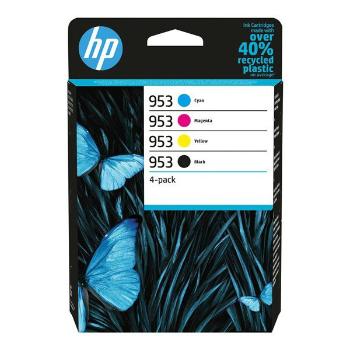 HP 953 6ZC69AE#301 barevná (CMYK) sada originální cartridge
