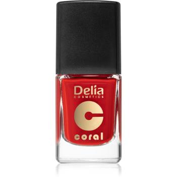 Delia Cosmetics Coral Classic lak na nehty odstín 515 Lady in red 11 ml