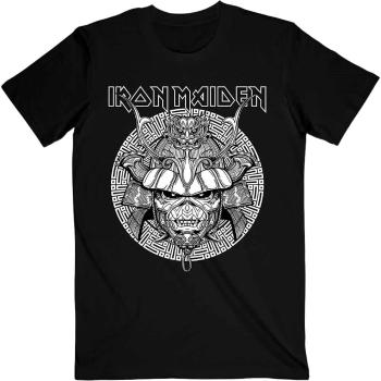 Iron Maiden Tričko Senjutsu Samurai Graphic White Unisex Black XL