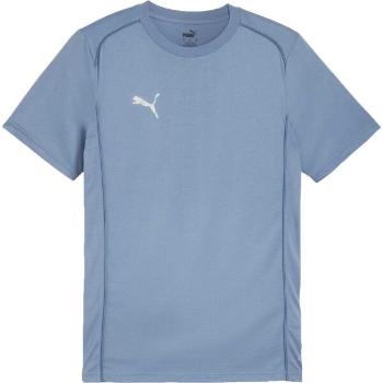 Puma TEAMFINAL TEE Pánské sportovní triko, světle modrá, velikost