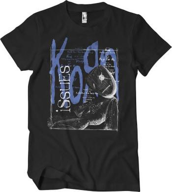 Korn Tričko Issues Tracklist Unisex Black XL