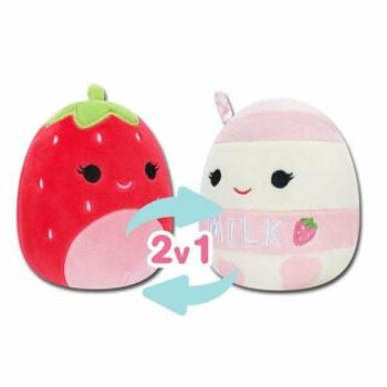 SQUISHMALLOWS 2v1 jahoda Scarlet a mlíčko Amelie