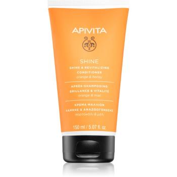 Apivita Shine and Revitalizing Conditioner revitalizační kondicionér pro rozzáření mdlých vlasů 150 ml