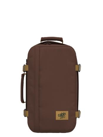 CabinZero Classic 28L Belgian chocolate Batoh Hnědá