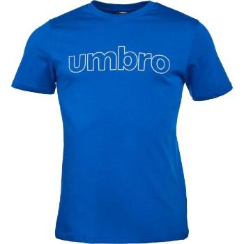 Umbro LINEAR LOGO GRAPHIC TEE Pánské triko, modrá, velikost