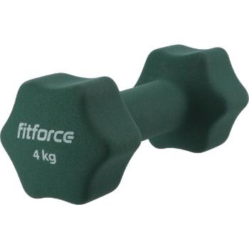 Fitforce FDBN 4 KG Jednoruční činka, tmavě zelená, velikost