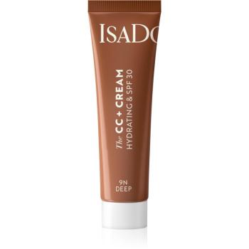 IsaDora CC + Cream hydratační CC krém SPF 30 odstín 9N Deep 30 ml