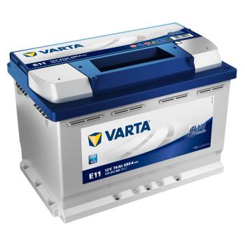 Autobaterie Varta Blue Dynamic 74Ah, 12V, 680A, E11