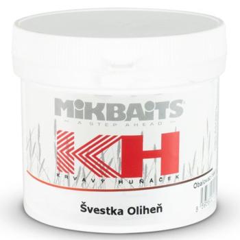 Mikbaits obalovací těsto krvavý huňáček švestka oliheň 200 g