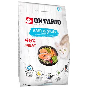 Ontario Cat Hair & Skin 0,4 kg