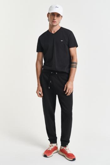 TEPLÁKY GANT REG SHIELD SWEATPANTS BLACK