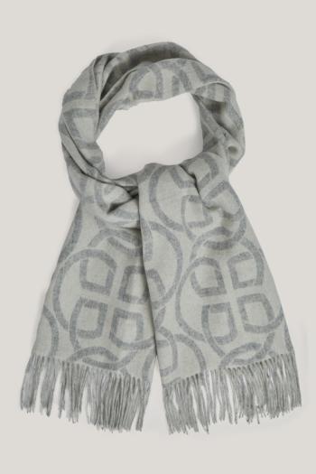 ŠÁLA GANT G PATTERN SCARF CREAM