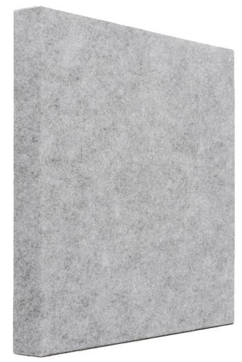 Mega Acoustic SqPET 7 cm White-Gray Absorpční penový panel