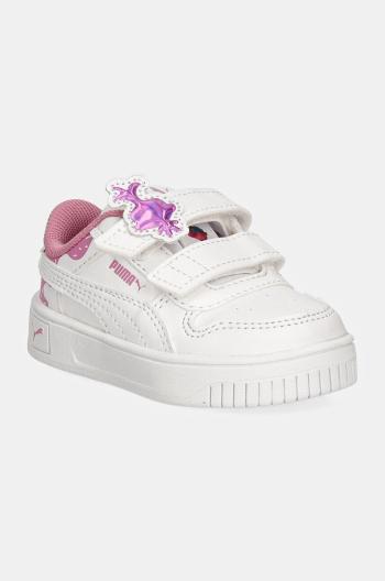 Dětské sneakers boty Puma Carina Street Trolls 2 bílá barva, 398901