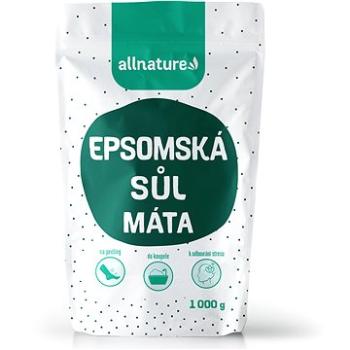 Allnature Epsomská sůl Máta 1 kg (8595674600066)