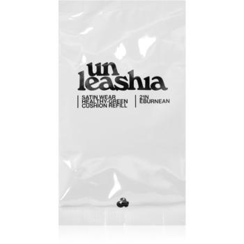 Unleashia Satin Wear Healthy Green Cushion Refill dlouhotrvající make-up v houbičce náhradní náplň odstín 21 Eburnean 15 g