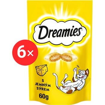 Dreamies pamlsky sýrové pro kočky 6 × 60 g (5998749130964)