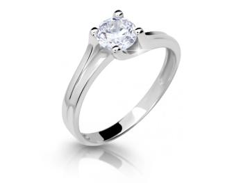Cutie Jewellery Dokonalý prsten z bílého zlata se zirkonem Z6871-2530-10-X-2 49 mm