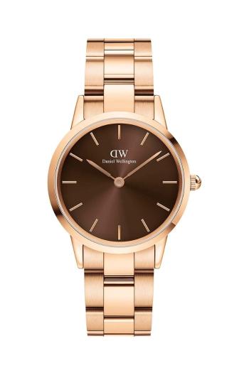 Hodinky Daniel Wellington Iconic Link Amber 32 dámske, zlatá farba