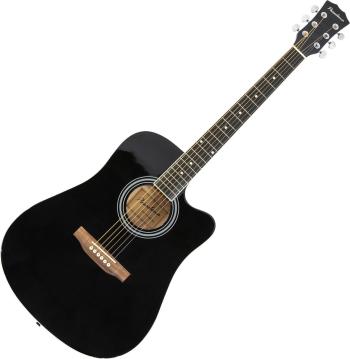 Pasadena SG028C Black Akustická kytara
