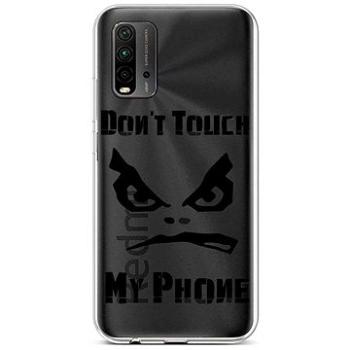 TopQ Xiaomi Redmi 9T silikon Don't Touch průhledný 65157 (Sun-65157)