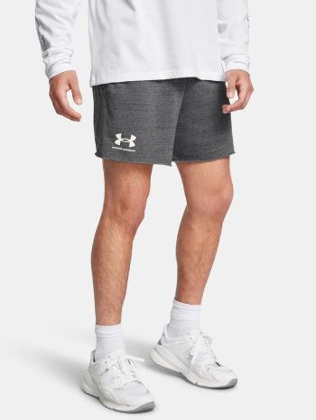 Under Armour UA Rival Terry 6in Kraťasy Šedá