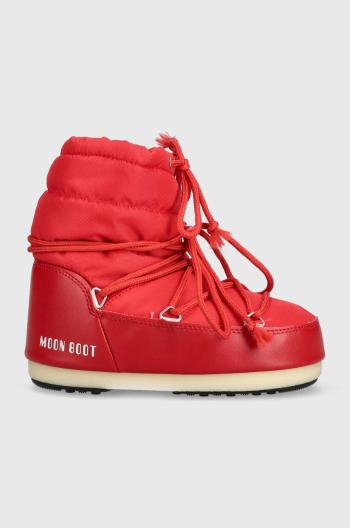 Sněhule Moon Boot Light Low Nylon červená barva, 14600100.RED-RED