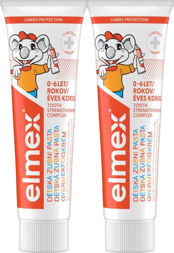 ELMEX Kids detská zubná pasta pre deti 0-6 rokov duopack 2 x 50 ml