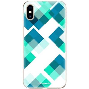 iSaprio Abstract Squares pro iPhone XS (aq11-TPU2_iXS)