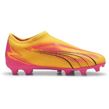 Puma ULTRA MATCH LL FG/AG Junior futballcipő, sárga, méret 29