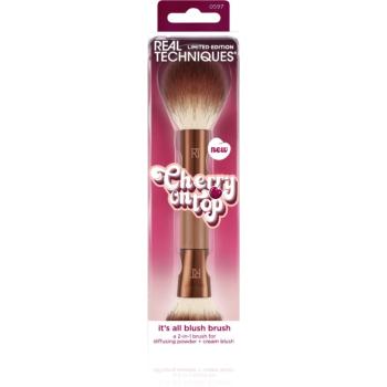 Real Techniques Cherry On Top It´s All Blush Brush oboustranný štětec na tvářenku 1 ks