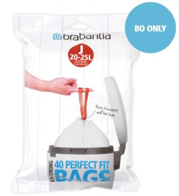 Sáčky do odpadkového koše J PerfectFit Brabantia 23 l 40 ks v roli