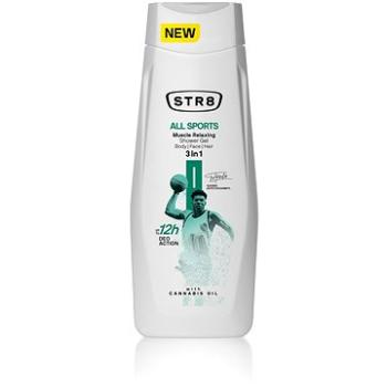 STR8 All Sports Shower Gel 3v1 400 ml (5201314121701)