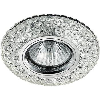 DOWNLIGHT GU10/50W,LED/3W, CHROME/CLEAR (71095)