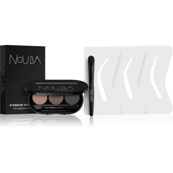 Nouba Eyebrow Powder Kit dárková sada na obočí