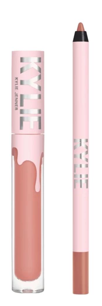 Kylie Cosmetics Sada Matte Liquid Lipstick + Lip Liner 700 Bare
