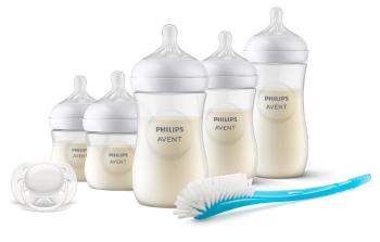 Avent Philips Novorodenecká štartovacia sada Natural Response sklenená transparentni