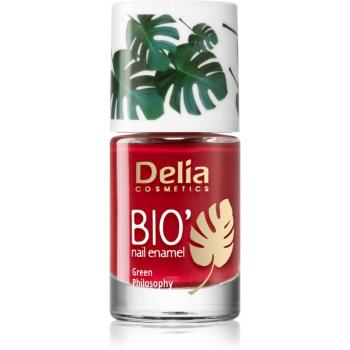 Delia Cosmetics Bio Green Philosophy lak na nehty odstín 611 Red 11 ml